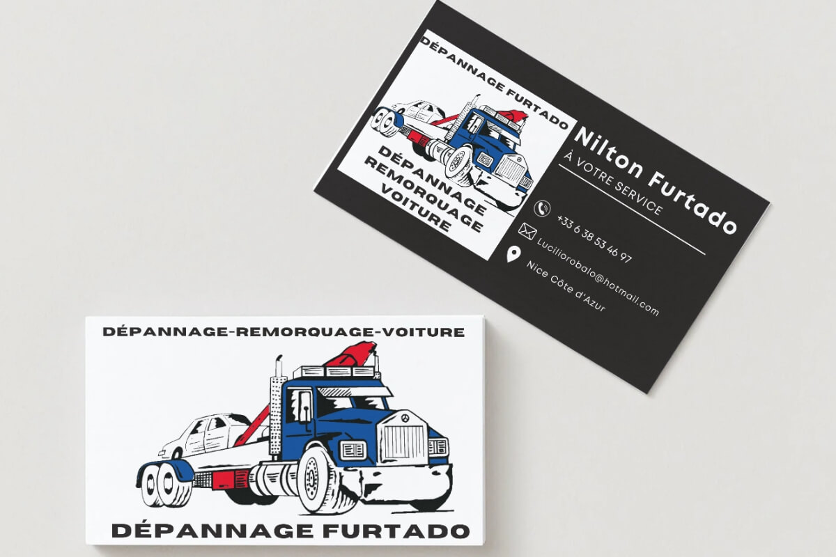 Design et impression de cartes de visite personnalisées